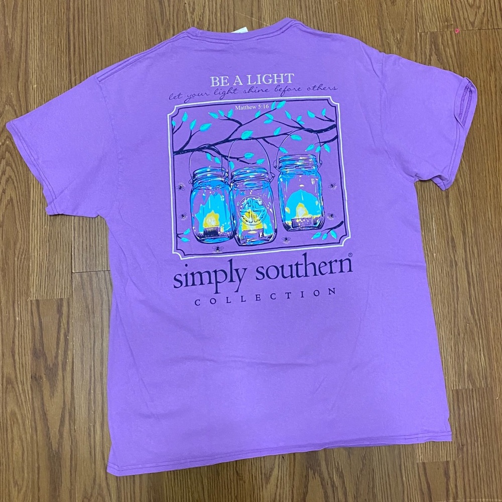 Simply Southern Purple Shirt